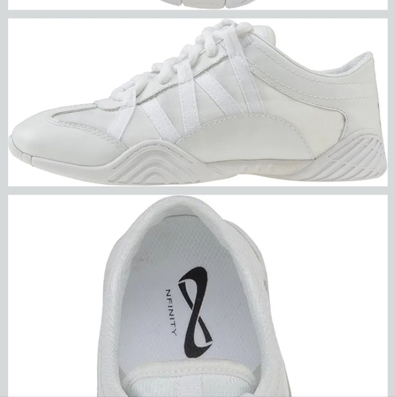 NFINITY Evolution Sneakers White With Carrying Case Size 5.5 - Picture 5 of 11